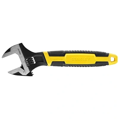Image of Stanley 090950 300mm MaxSteel Adjustable Wrench, Stainless Steel Finish