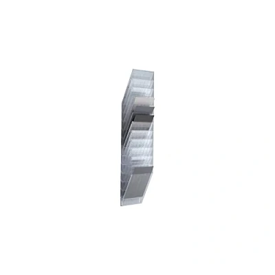 Image of Durable FLEXIBOXX 12 Literature Holder A4 Portrait Transparent Wall Mounted Document Perfect For Flyers, Brochures, Magazines, etc