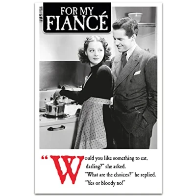 Image of Fiance Valentine&#039;s Day Card, Card For Day, Valentines Fiance, Valentine
