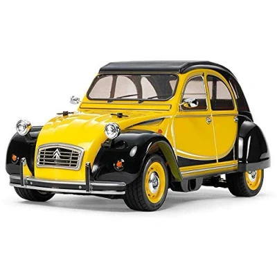Image of TAMIYA 58655 Citroen 2CV Charleston M 05 1:10 RC, Remote Controlled car/Vehicle, Model Building, kit, Hobby, Assembly, Unvarnished
