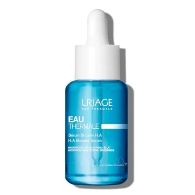 Image of Uriage Eau Thermale H.A Booster Serum 30ml Hydration &amp; Plumping 86% Hautaufpolsterung 97% Natürliche Inhaltsstoffe Parabenfrei, Nicht komedogen