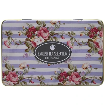 Image of New English Teas Teabag Tin, 100 Count