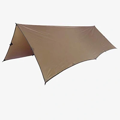 Image of OneTigris All Season Tarp in Coyote Brown 13ft *10ft