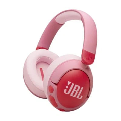 Image of JBL Junior 470NC Wireless Bluetooth Noise Cancelling Kids Headphones Pink, Pink