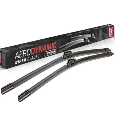Image of HQ AUTOMOTIVE Front Windscreen Wiper Blades Fits: MERCEDES Serie B Class W246 W247 Jul.2015 onwards
