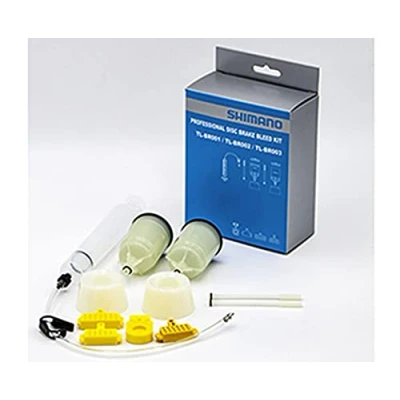Image of SHIMANO Workshop TL BR002 bleed kit, includes BR001, BR002, BR003 and 4 bleeding spacers Y 13098630