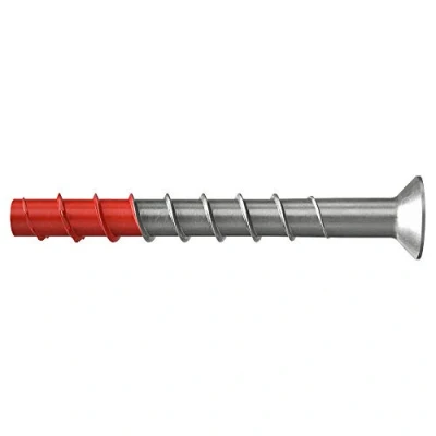 Image of fischer UltraCut FBS II 10x120 65/55/35 SK Stainless Steel Countersunk Head, High Performance Concrete Screw with Hardened Tip, for Outdoor &amp; Wet Areas Secure Attachment in Concrete, Pack of 50