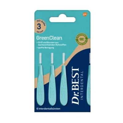 Image of Dr.BEST Interdental Brushes Size 3 Pack of 6