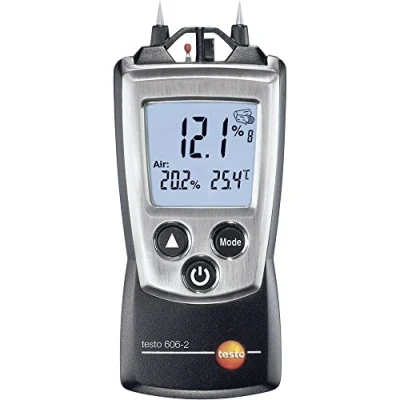 Image of testo 606 2 Air Temperature and Humidity Moisture Meter,bluegreen