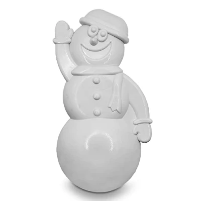 Image of SodaPup MuttsKickButt Snowman Durable Dog Chew Toy Made in USA Non Toxic, Pet Safe, Food Safe Nylon Material for Mental Stimulation, Clean Teeth, Fresh Breath, Problem Chewing, Calming, &amp; More
