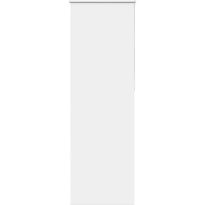 Image of vidaXL Roller Blind Blackout White 80x210 cm Fabric Width 75.7 Polyester
