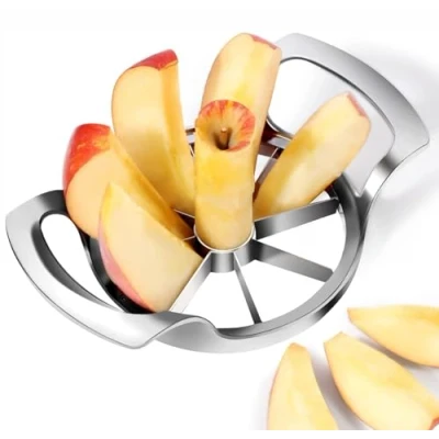 Image of Apple Slicer, 8 Slice Slicer Corer,Easy to Use, Time Saving, Stainless Steel Corer, Sharp and Sturdy Corer