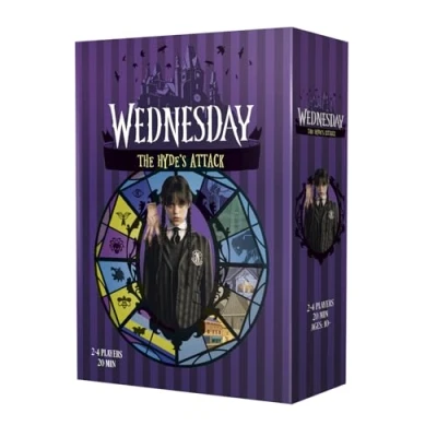 Image of Mixlore Wednesday The Hyde&#039;s Attack Cooperative Board Game Ages 10+ 2 4 Players 20 Minutes Playing Time