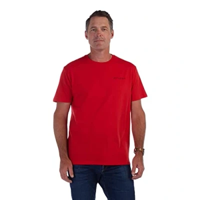 Image of Spyder Men&#039;s Gate S/S Basic Tee T Shirt, Red, Large