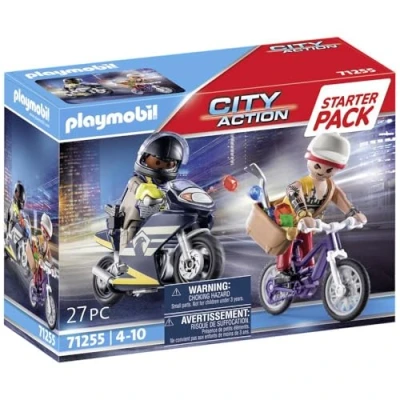 Image of Playmobil 71255 Special Forces and Thief Starter Pack, Police Toy, Fun Imaginative Role Play, PlaySets Suitable for Children Ages 4+