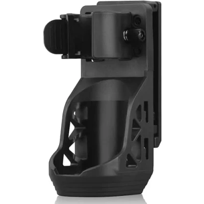 Image of ULTRAFIRE W66 Tactical Flashlight Holster, Rotatable Torch Holder for Duty Belt, with Lever Side Lock System, Suitable 0.9&quot; 1.2&quot; Diameter Torches