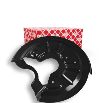 Image of 1T0615612B Brake Disc Back Plate FEBI BILSTEIN 175111 Rear Axle Right AUDI: A3 Hatchback, Sportback, Convertible, SKODA: Superb II Hatchback