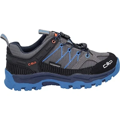 Image of CMP Rigel Boys&#039; Trekking &amp; Hiking Shoes, Graffite Oltremare, 12.5 UK Child