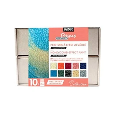 Image of Pebeo 758431 Fantasy Prisme Collection Set, Assorted, 10X45ML