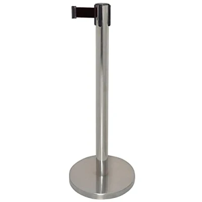 Image of Bolero Polished Barrier with Black Strap 3m