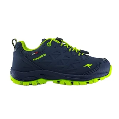Image of KangaROOS Men&#039;s K xt para Low Ev RTX Hiking Shoe, Dk Navy Lime, 5.5 UK