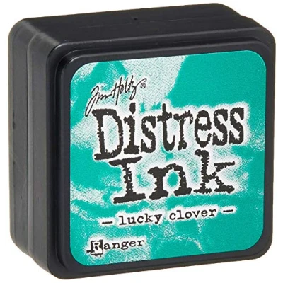 Image of Tim Holtz TDP47384 Ranger Lucky Clover Distress Mini Ink Pad, Green