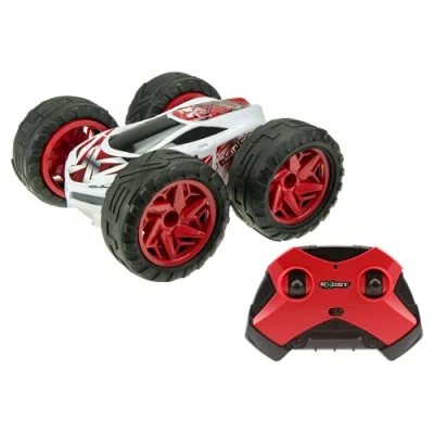 Image of Exost Mega Gyrotex Remote Auto Balancing Vehicle Performs Tricks, Stands, Twists, Drives on 2 Wheels Boys and Girls Radio Control for Ages 5 16 years, RC Stunt Car, ‎23 x 22 11 cm