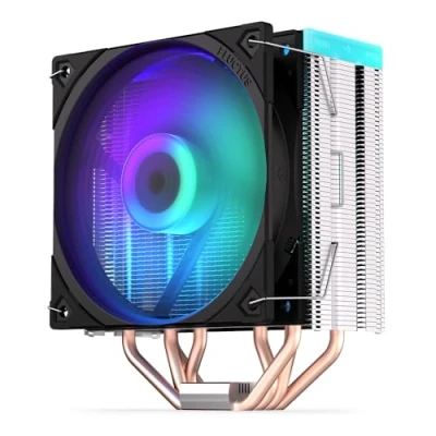 Image of ENDORFY Fera 5 ARGB, CPU Cooler with Fan 120 mm, Fluctus mm ARGB PWM Fan, Includes Thermal Paste, AM4 Cooler, AM5 AM4, LGA1700, LGA1200, EY3A007