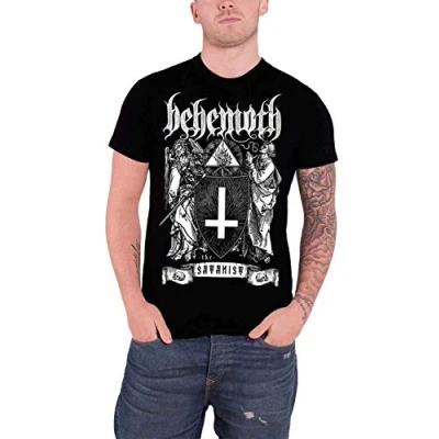 Image of Behemoth The Satanist offiziell Herren Nue Schwarz T Shirt