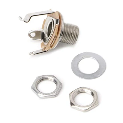 Image of Xuniu 1/4&quot; Mono Female Input Jack Plug Socket For Electric Guitar Bass