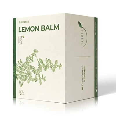 Image of Tonika Tea Lemon Balm bags Melissa Officinalis 25 100% Natural Bulgarian