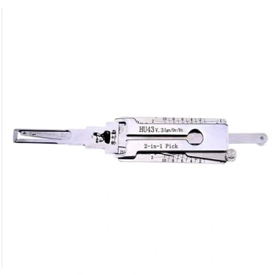 Image of Auto Lock Pick, HU43 LiShi 2 in 1 Pick and Decoder for Car, Car Key Reader, Professional Locksmith Tools