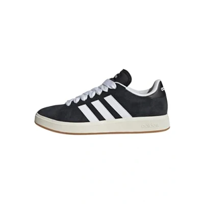 Image of adidas Men&#039;s Grand Court Base 00s Shoes, Core Black/Cloud White/Gum, 7 UK