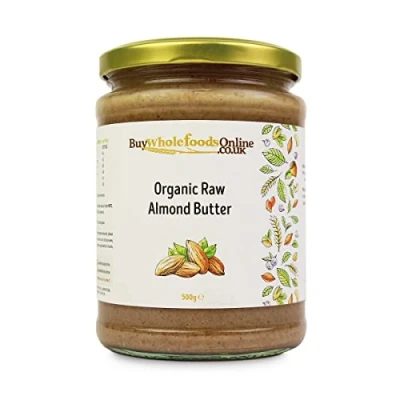 Image of Organic Raw Almond Butter 500g (BWFO)