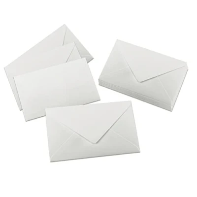 Image of SIGEL DU701 Set of 24 envelopes, White carton, without window, C6 (11.4 x 16.2 cm)