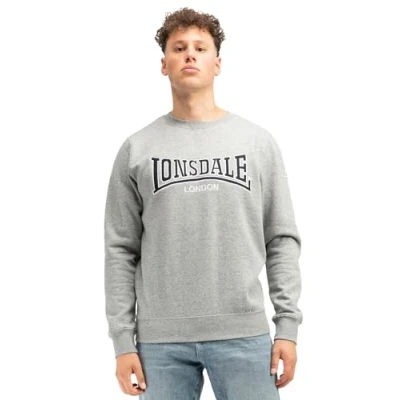 Image of Lonsdale Men&#039;s sweatshirt Grey L