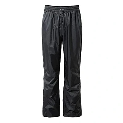 Image of Craghoppers Unisex Ascent Overtrousers (Black) Size X Large