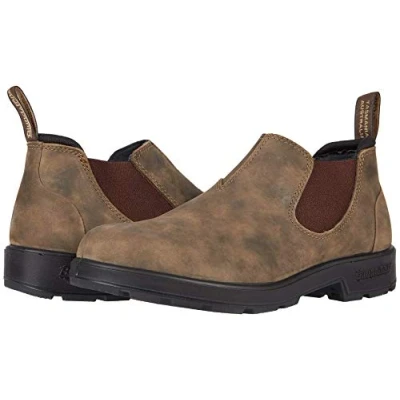 Image of 2036 Water Resistant Leather Unisex Slip On Shoes