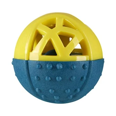 Image of PetLove Nuzzle Puzzle Ball, Interactive, Dual Textured, Enrichment, Foraging Dog Treat Toy with Squeaker, Fill Treats, Paste and Food