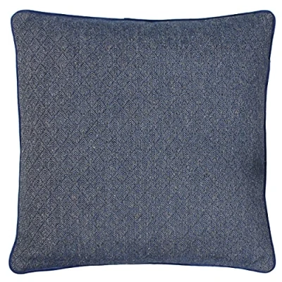 Image of Paoletti Blenheim Cushion Navy Size 45 cm x