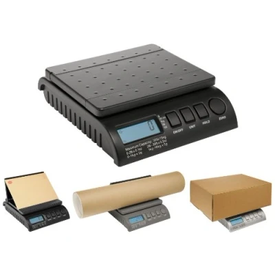 Image of ABCON POSTSHIP Digital 20kg 44lb from 1g Increments Black Letter Postal/Postage/Parcel/Shipping/Weighing/Packet Scales Scale 0 1kg/1g 1 5kg/2g 5 20kg/5g