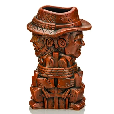 Image of Indiana Jones Geeki Tikis with Henry Ceramic Mug Holds 26 Ounces