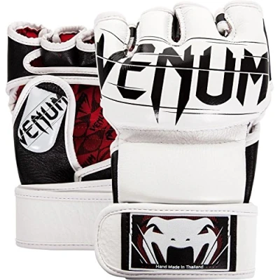 Image of Venum, Undisputed 2.0 MMA Gloves, Unisex Adult, S, White