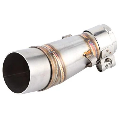 Image of Motorbike Middle Exhaust Pipe Motorcycle Link Adapter Connector Muffler for Z250 Ninja 250 2013 2016