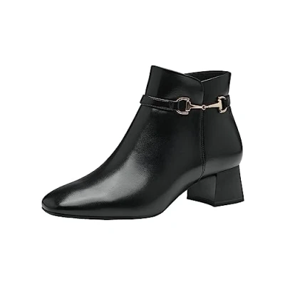 Image of Tamaris Women&#039;s 1 25341 41 Ankle Boot, Black, 3.5 UK
