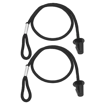 Image of eMagTech 2Pcs Rear Parcel Shelf Strap Replacement 1521611 Compatible with Ford Fiesta MK6 2008 2012 Fixing Car Accessories