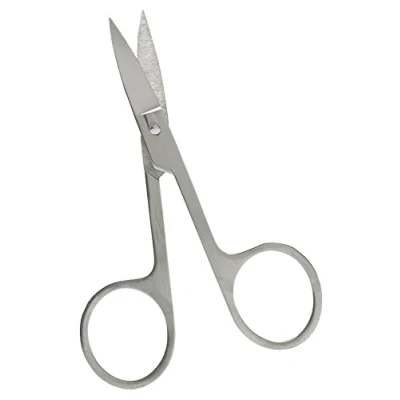 Image of Murrays Manicure Stainless Steel Curved Cuticle Scissors