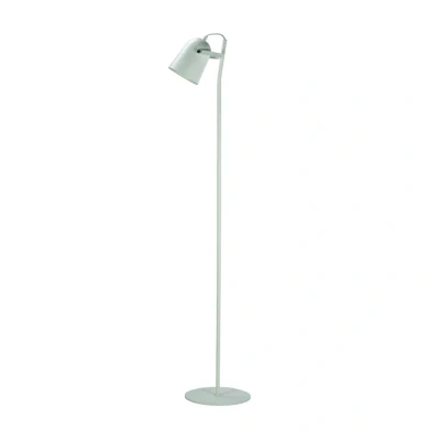 Image of Dyberg Larsen Oslo floor lamp made of metal, white