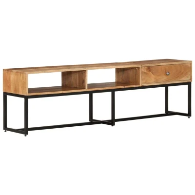 Image of vidaXL TV Cabinet 160x30x45 cm Solid Wood Acacia