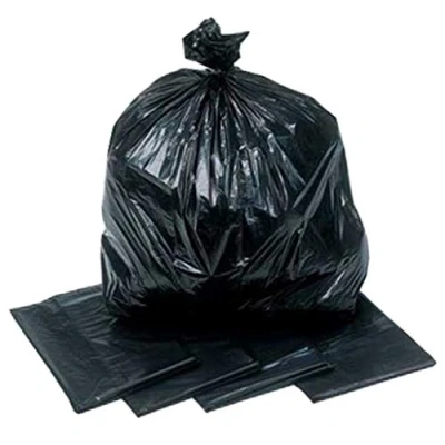 Image of 100 HEAVY DUTY BLACK REFUSE SACKS STRONG THICK RUBBISH BAGS BIN LINERS